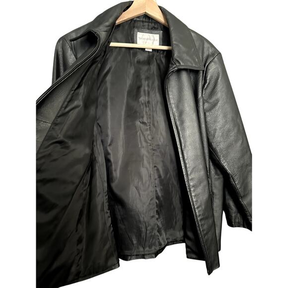 Y2K Leather Jacket - Picture 2 of 5